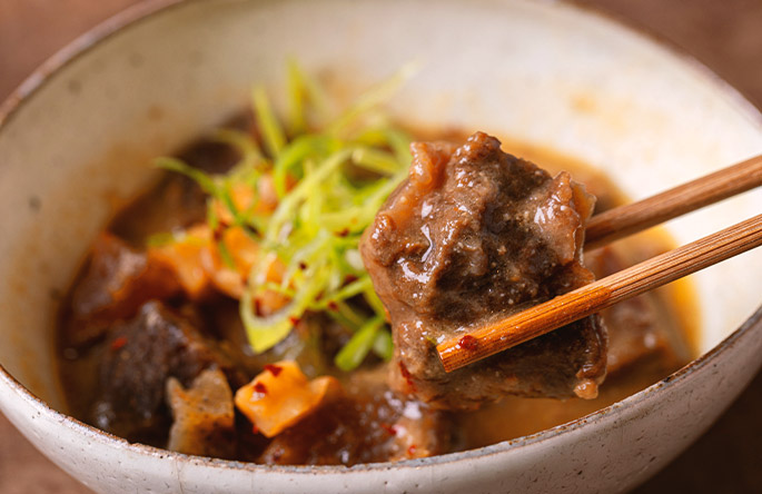 牛すじどて焼き