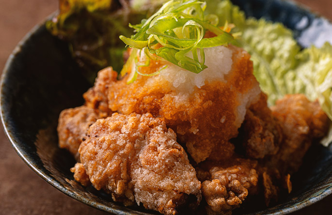唐揚げおろしポン酢