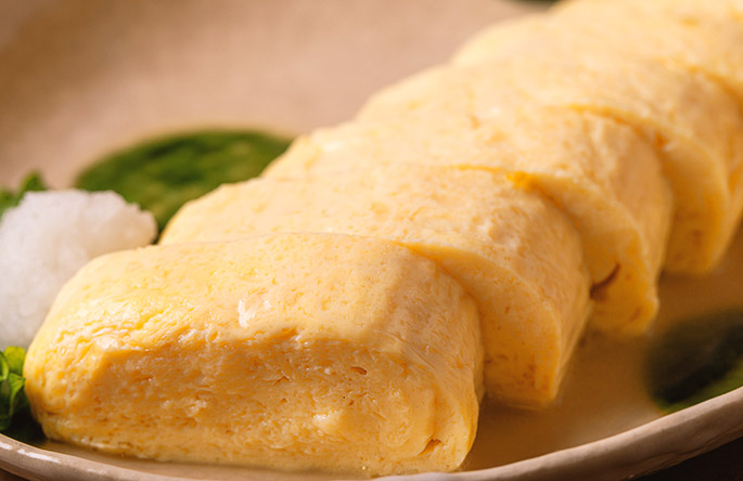 鶏スープだし巻き